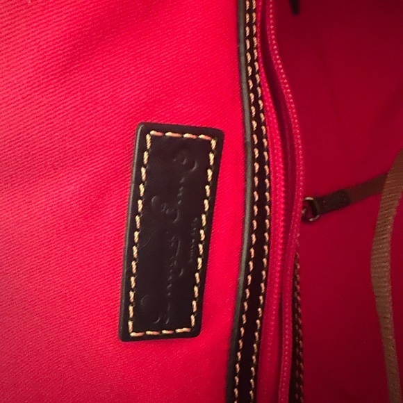 Dooney and Bourke DB75 Celeste Satchel multi color. - Picture 3 of 5